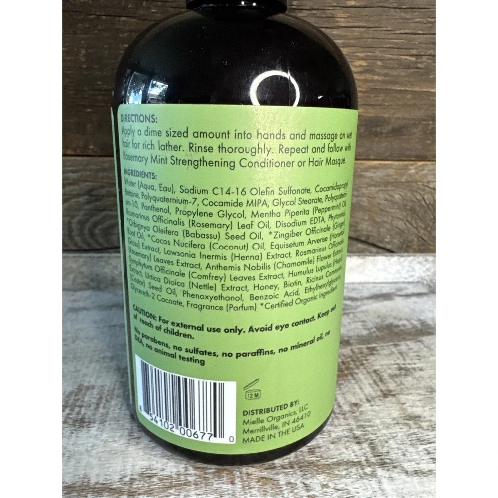 Mielle‎ Rosemary Mint Strengthening Shampoo 12oz | MSRP = $12